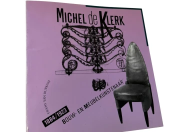 Art Deco Amsterdamse School High-Back Side Chair by Michel de Klerk, 1916/1925